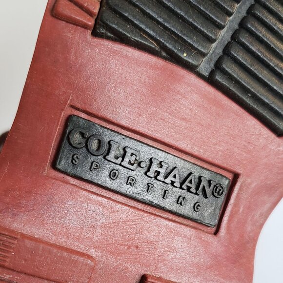 COLE HAAN Sporting Shoes Leather Walking Hiking Lace Up Flats Bicolor - Picture 10 of 15